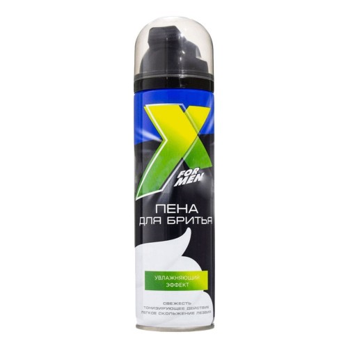 X Style пена для бритья с D- пантенолом Увлажняющий эффект, 225 мл